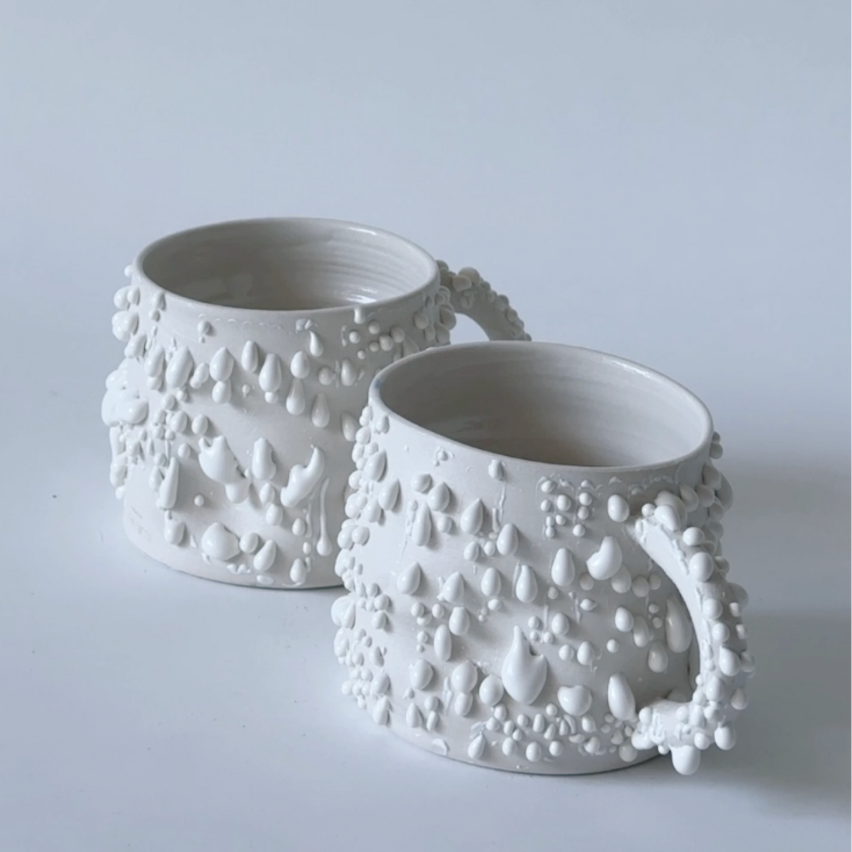 Icicle mug with handle ☃️