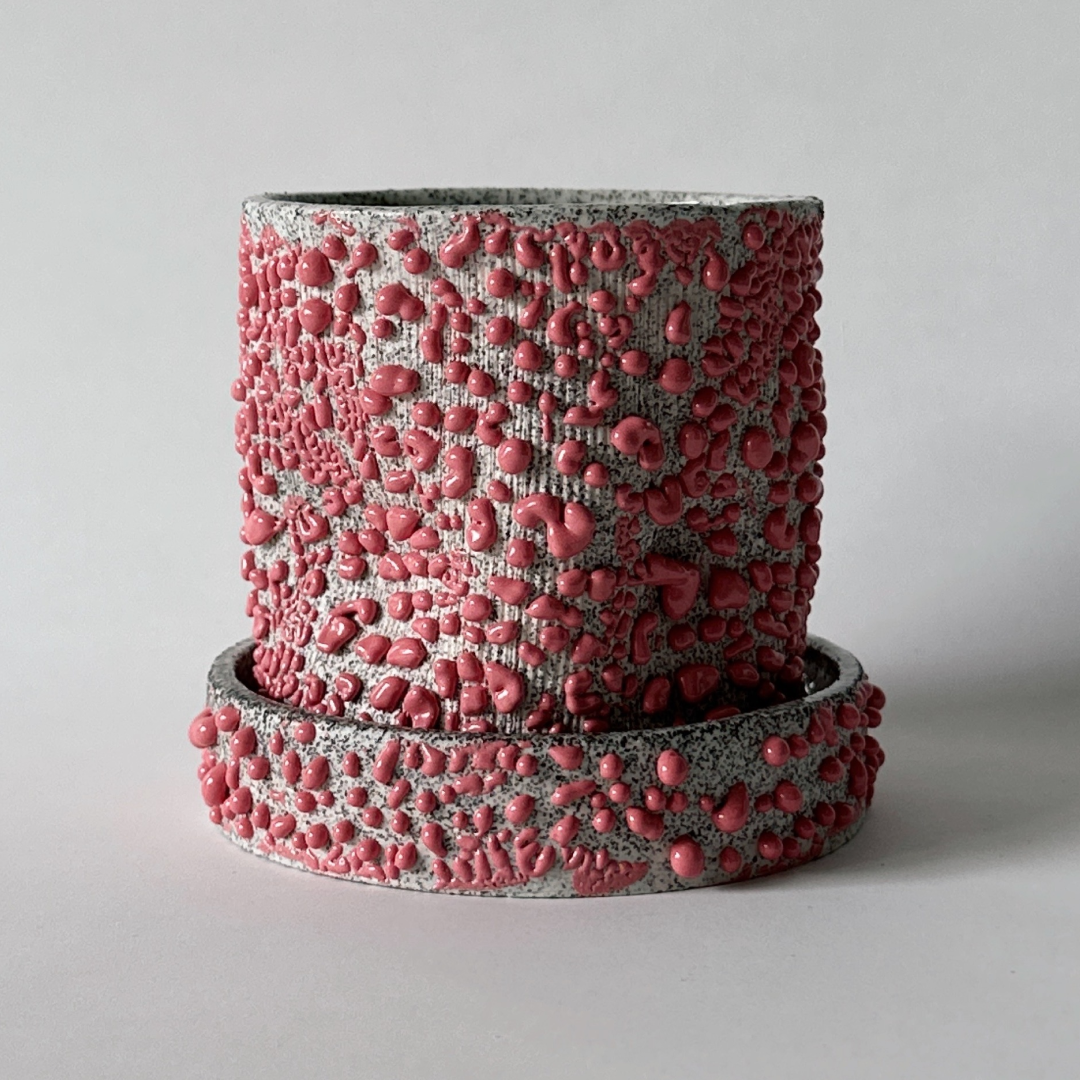 Red dream cup with coaster 💄
